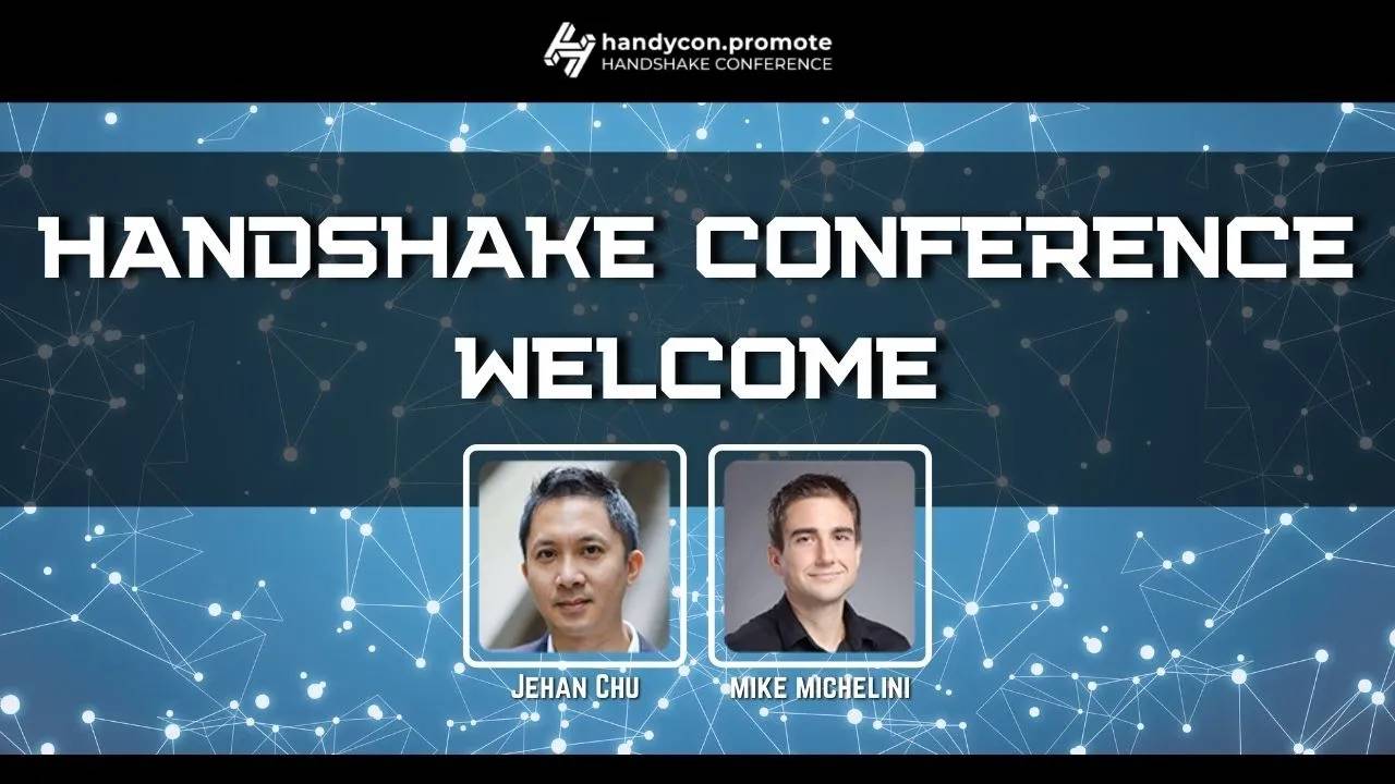 Featured image for “Handshake Conference Welcome w/ Jehan Chu & Mike Michelini”