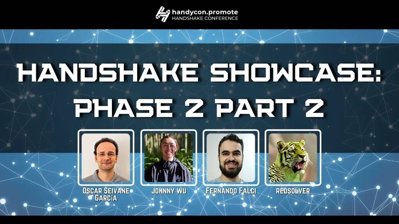 Featured image for “Handshake Showcase – Phase 2 Part 2”