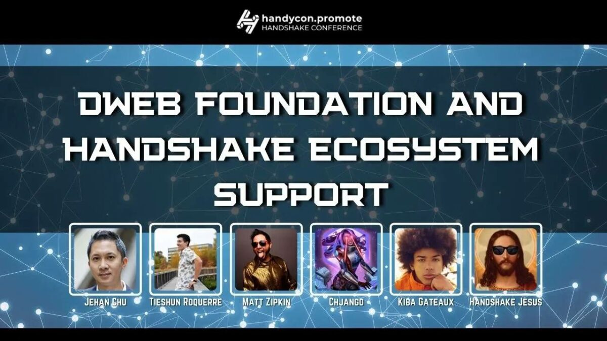 dWeb Foundation and Handshake Ecosystem Support