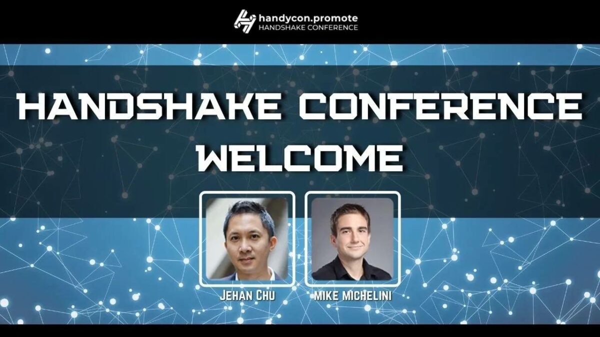 Handshake Conference Welcome w/ Jehan Chu & Mike Michelini